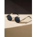 Spring Decor Round Frame Sunglasses