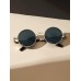 Spring Decor Round Frame Sunglasses