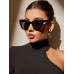 1pair Cat Eye Sunglasses cowboy Glasses