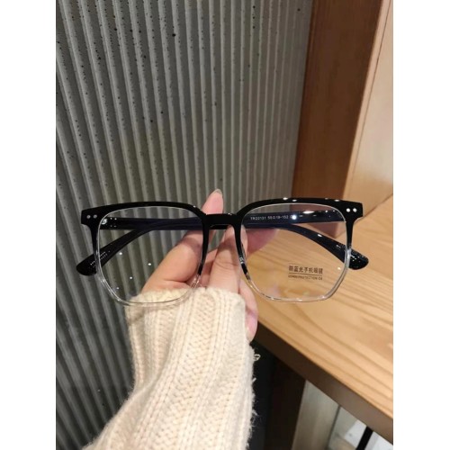 1pair Women Square Frame Anti-blue Light Fashion Eyeglasses