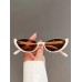 1Pair Women Cat Eye Sunglasses For Decoration