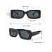 10pcs Plastic Frame Vintage Colorful? Cat Eye & Geometric Design Sunglasses Set For Summer Beach Decoration women's sunglasses