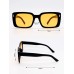 1pc Square Shape Small Frame Retro Hip Hop Spike Detail Fashion Sunglasses Cowgirl For Sun Protection-perfect For Parties, Costumes & Gifts