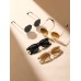 4Pairs Fashion Glasses Shades For Summer Or Daily Life Outdoor Travel