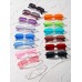 15pairs Women Classic Plastics Rectangle Colorful Frame Y2K Fashion Sunglasses For Summer Beach Travel Party