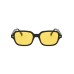 1pc Square Oversize Y2k Vintage Personality Fashion Sunglasses