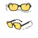 1pc Square Oversize Y2k Vintage Personality Fashion Sunglasses